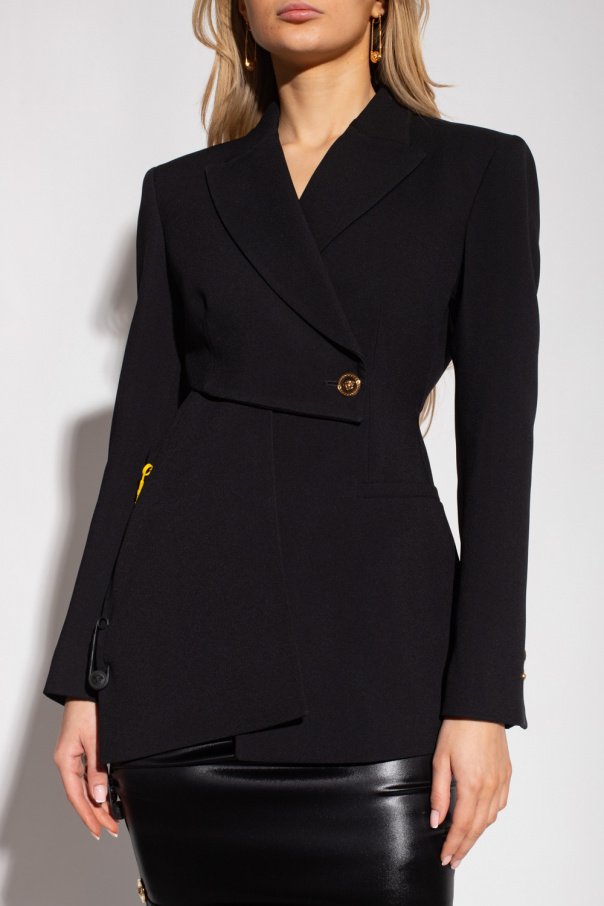 スーツ VERSACE Women Outer 1016166 1A06502 1B000 Black Women's Jackets and Blazers | VERSACE US